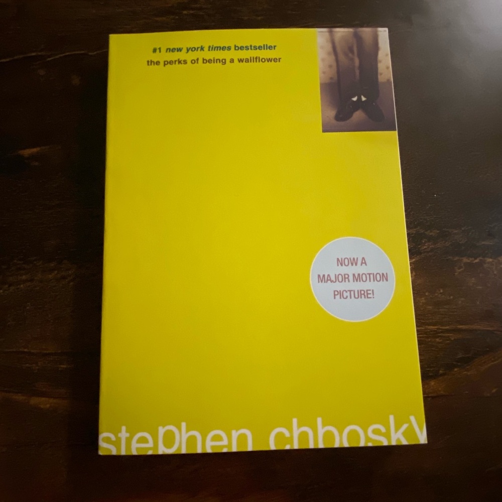 Paperback Copy of The Perks of Being a Wallflower